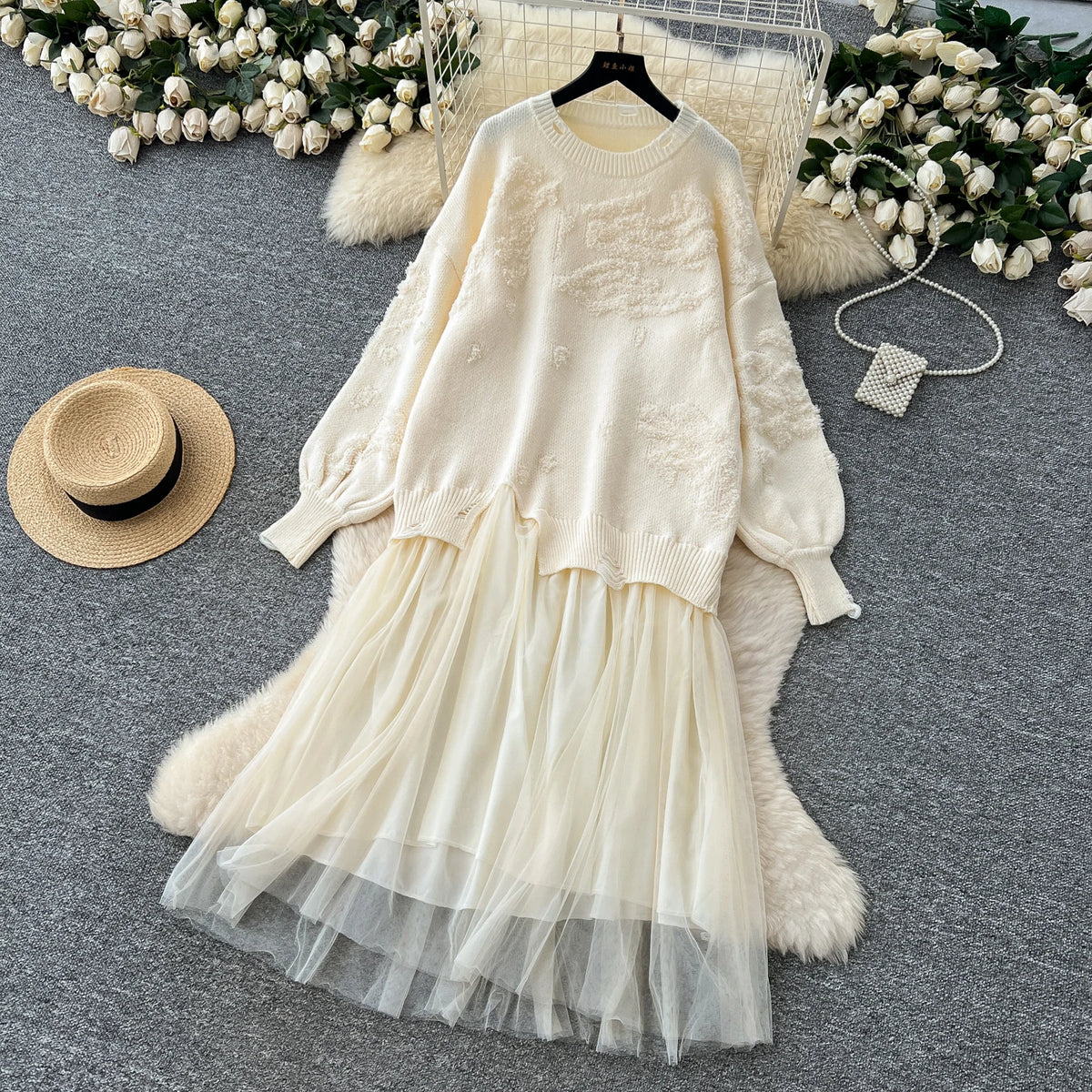Elodie Sweater Loose Dress