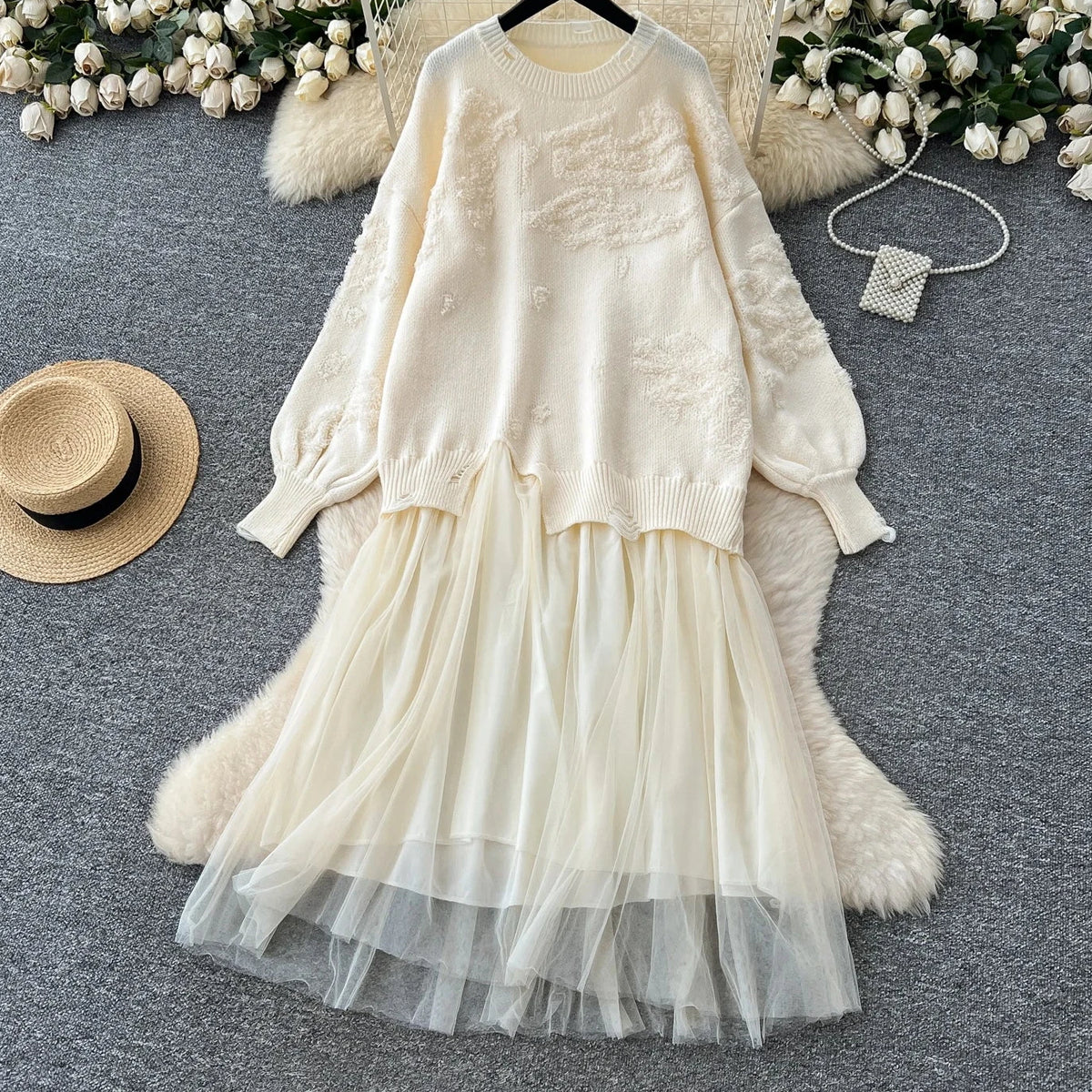 Elodie Sweater Loose Dress