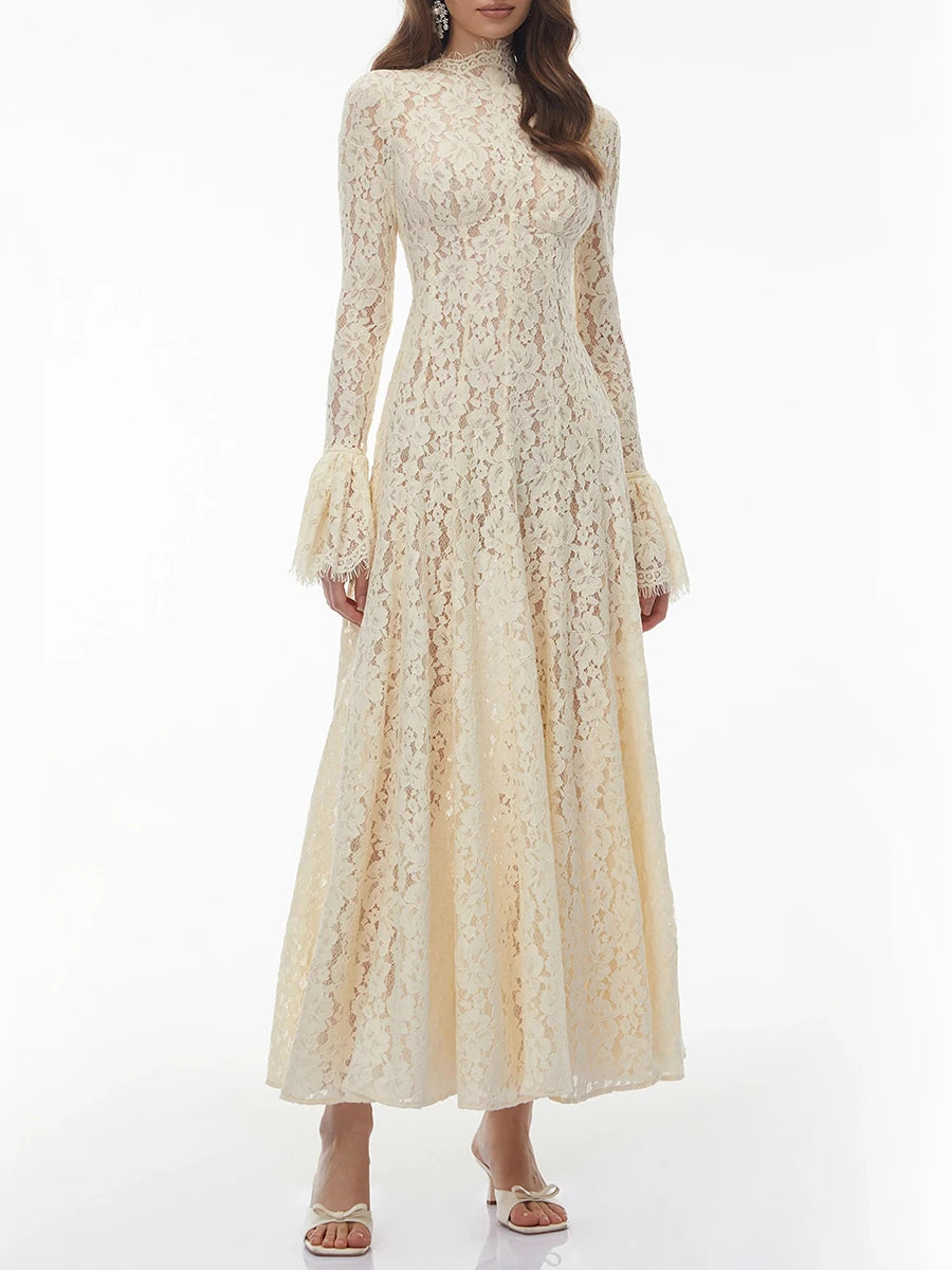White Lace Dress