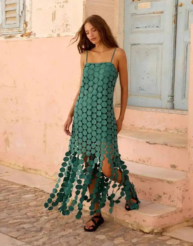 Tassel Strap Dress