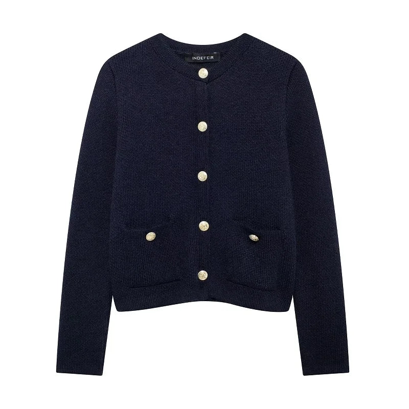 Enith Knit Cropped Cardigans