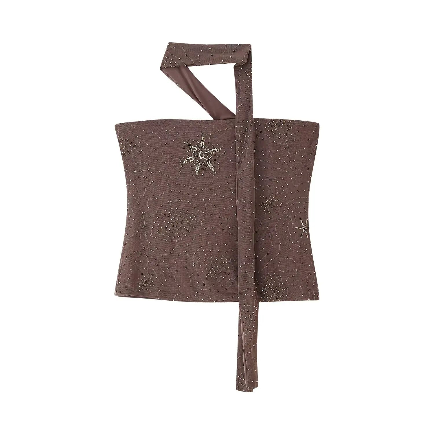 Sequins Party Trousers Set