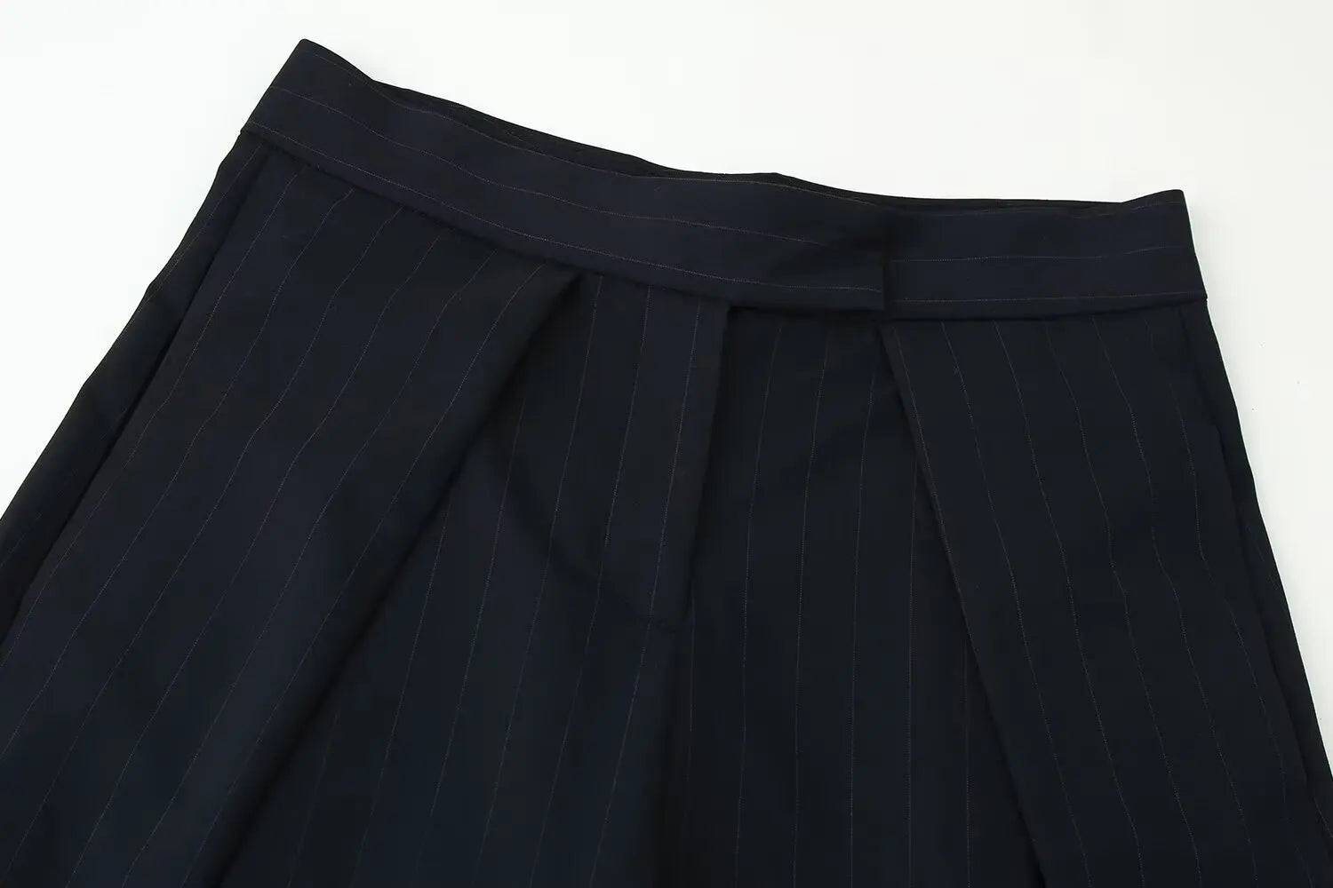 Vertical Pleated Trousers