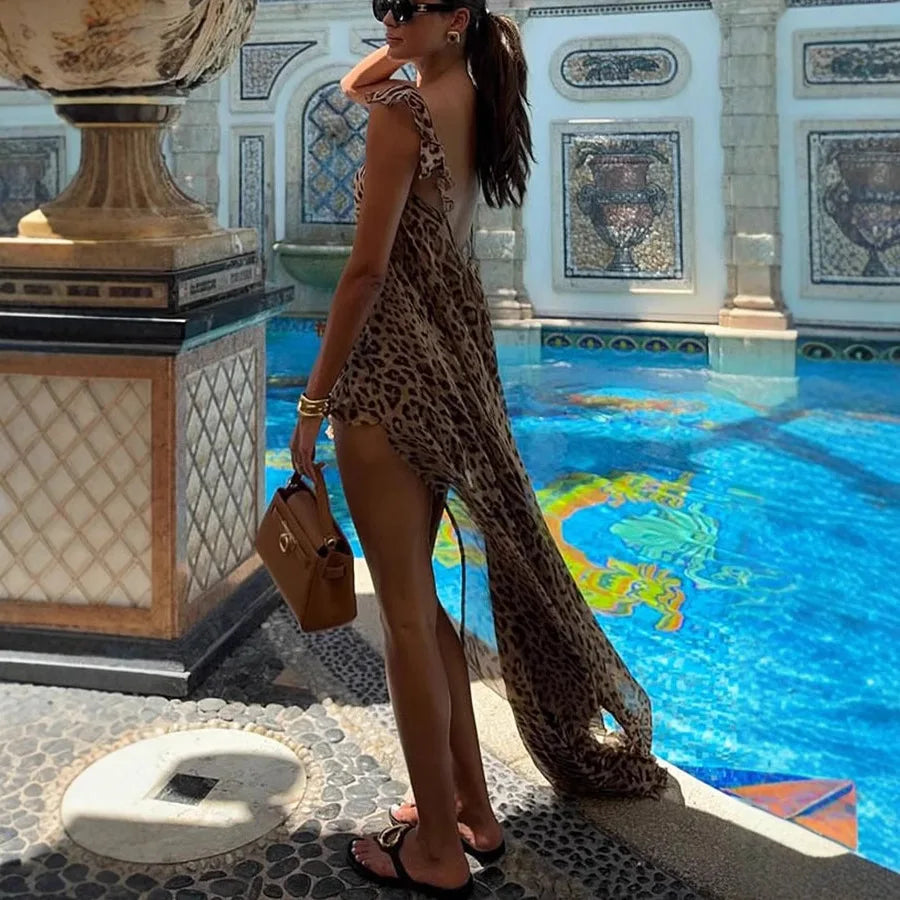 Leopard Beach Set