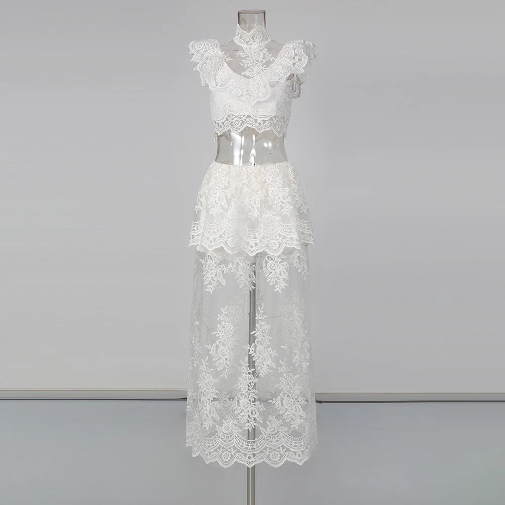 Melany Lace Two Piece Set