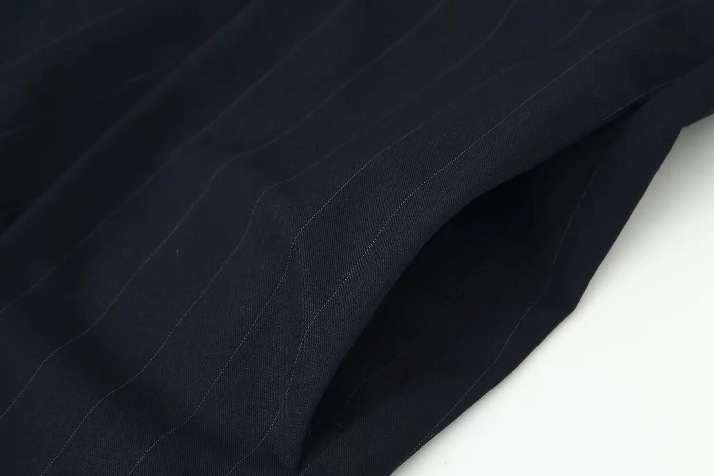 Vertical Pleated Trousers