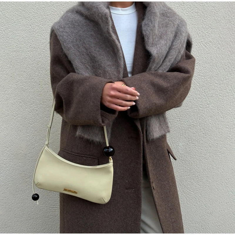 Ausra Woolen Long Coats