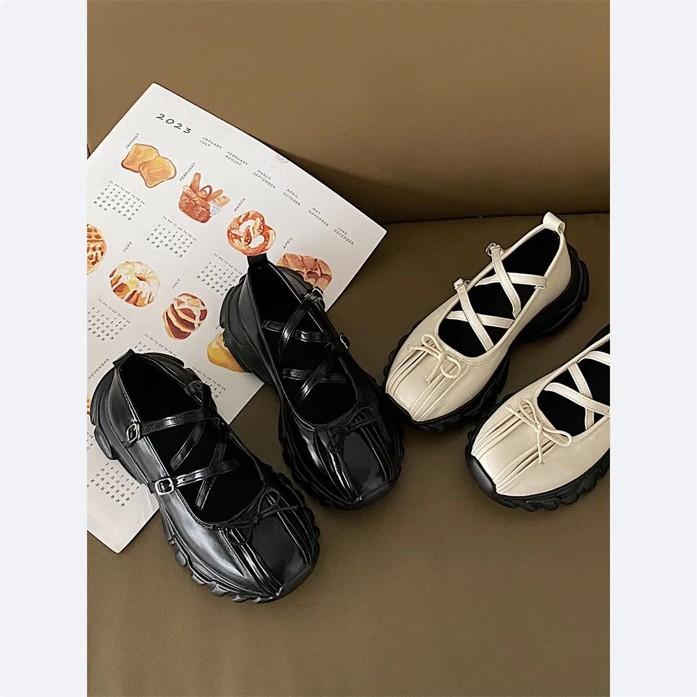 Mary Jane Sneakers Shoes