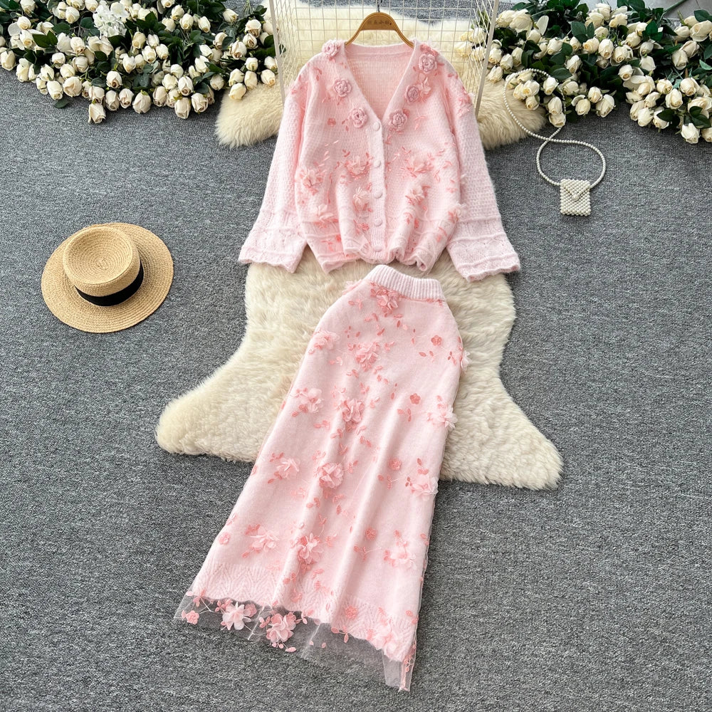 Leonora Knitted Suit