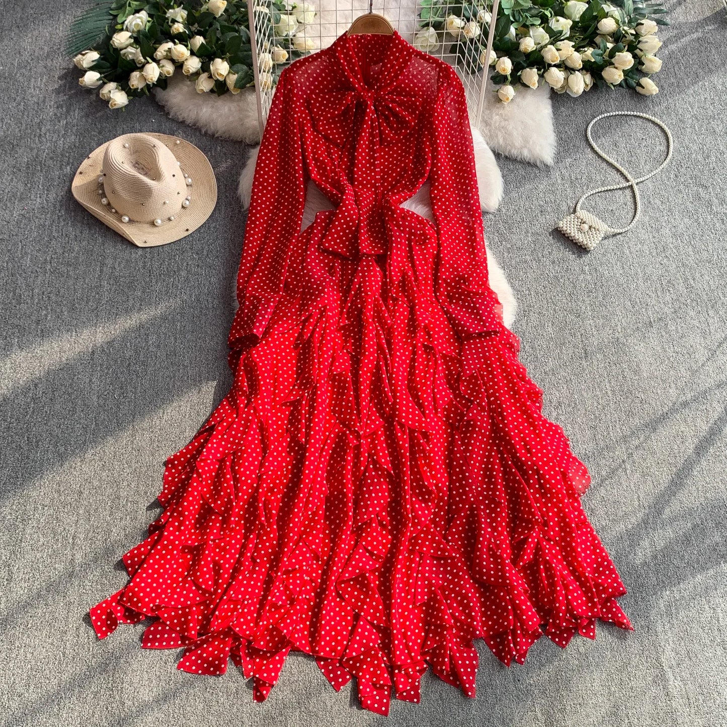Vintage Polka dot Dress