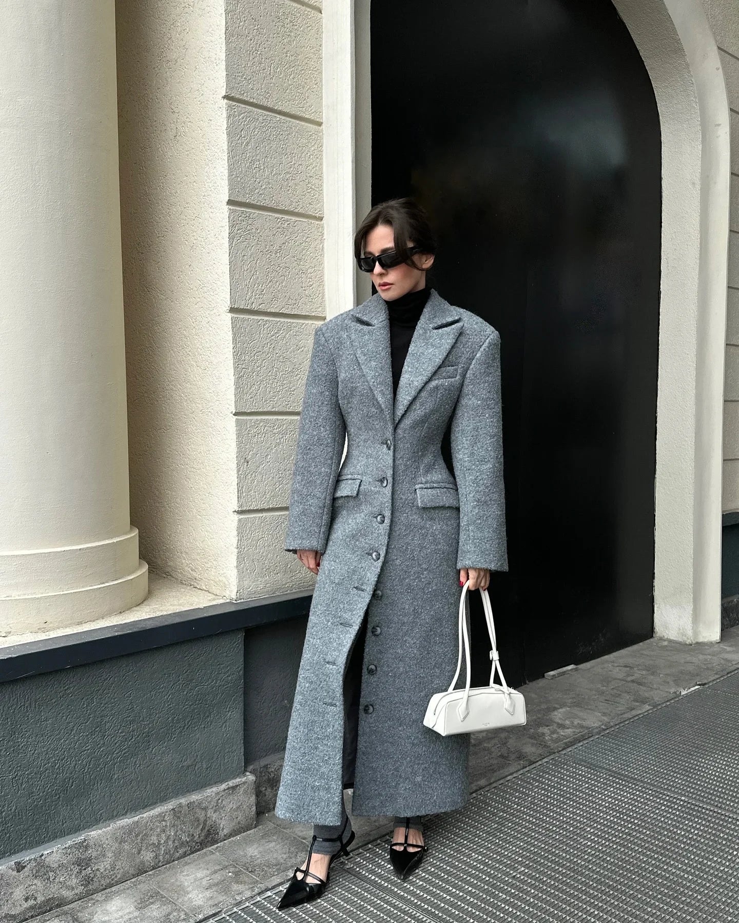 Ausra Woolen Long Coats
