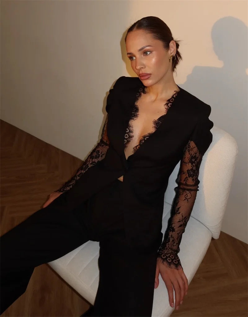 Lace Blazer