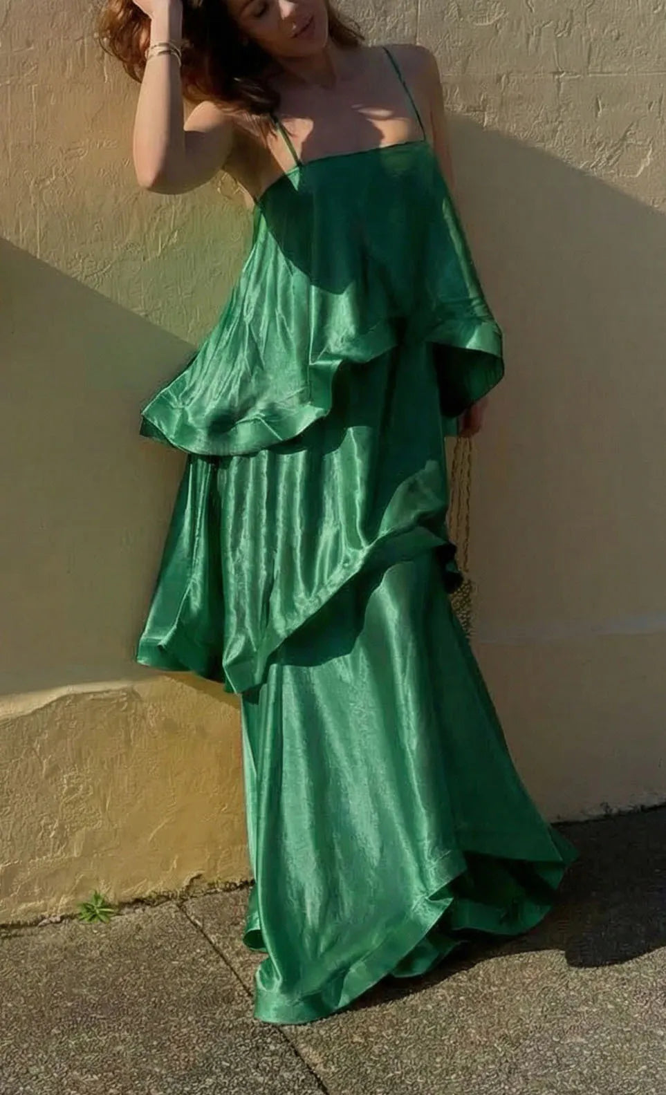 Dana Ruffled Strapless Dress