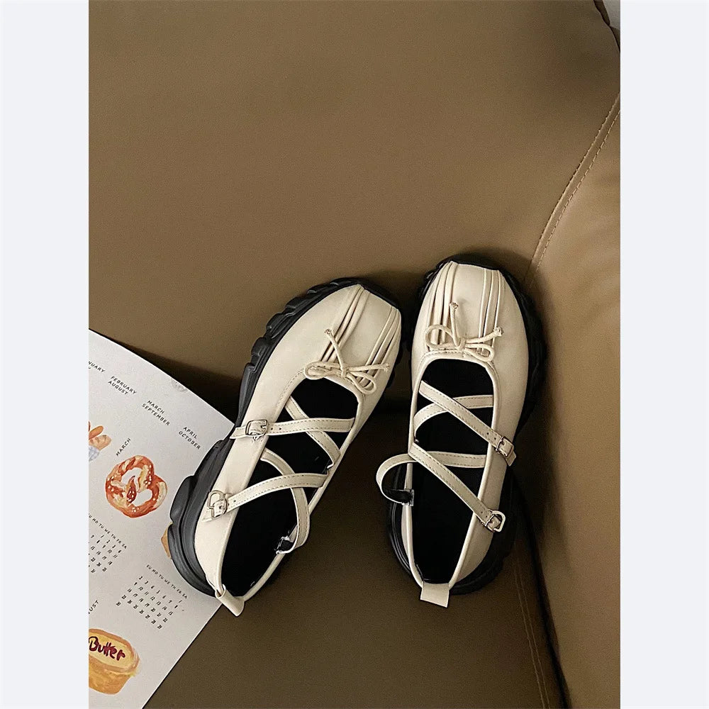 Mary Jane Sneakers Shoes