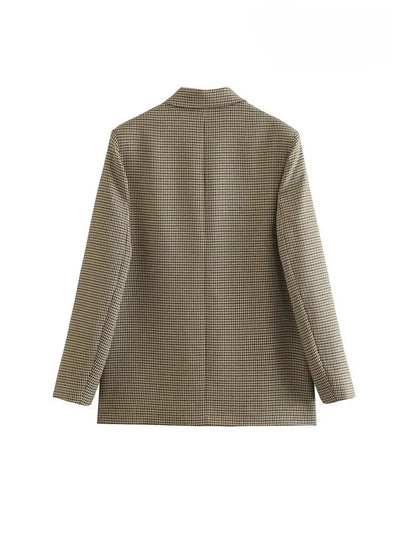 Anna Houndstooth Blazer