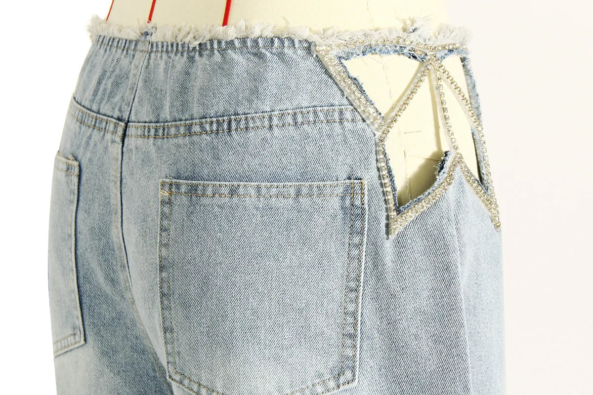 Star Denim Pants