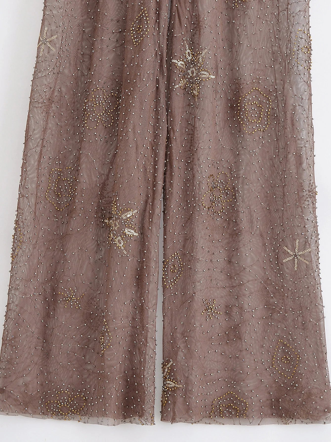 Sequins Party Trousers Set