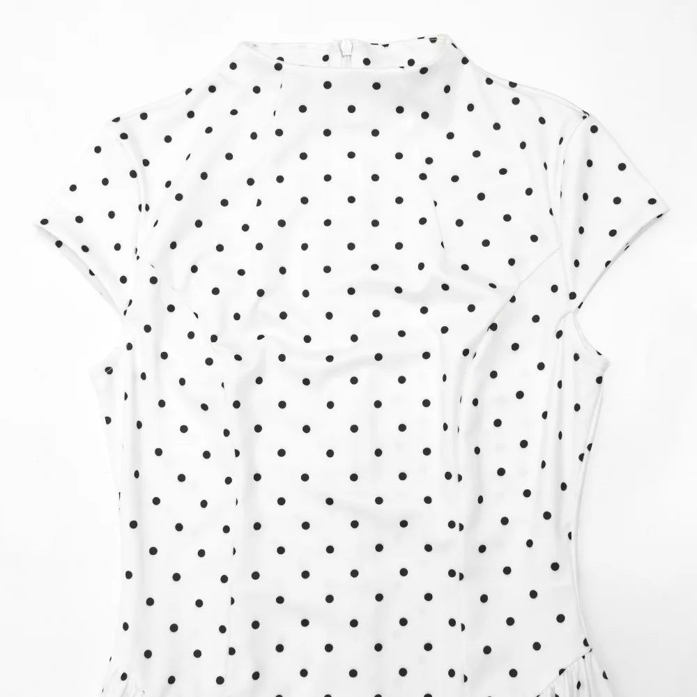 Polka Dot Long Dress Summer