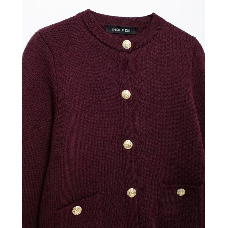 Enith Knit Cropped Cardigans