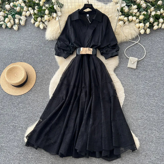 OPHELIA Maxi Shirtdress