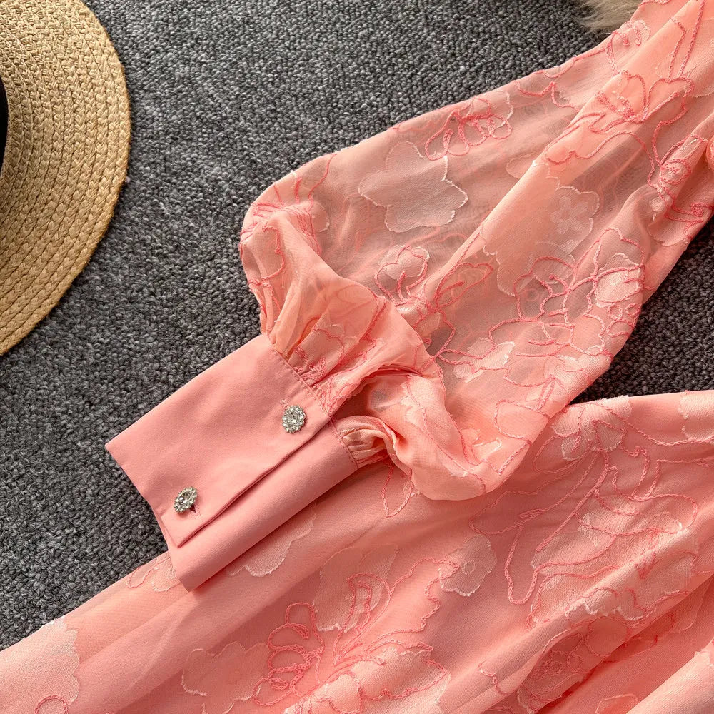 Florence Floral Embroidery Dress