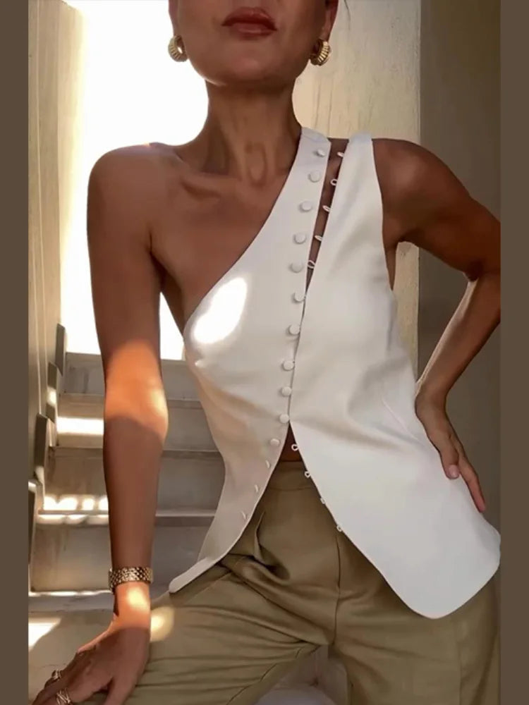 Mona Asymmetrical Vest