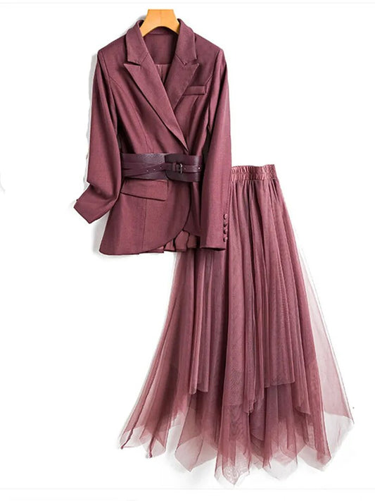 EIMEAR  Blazer and Skirt