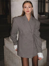 Roana Houndstooth Blazer