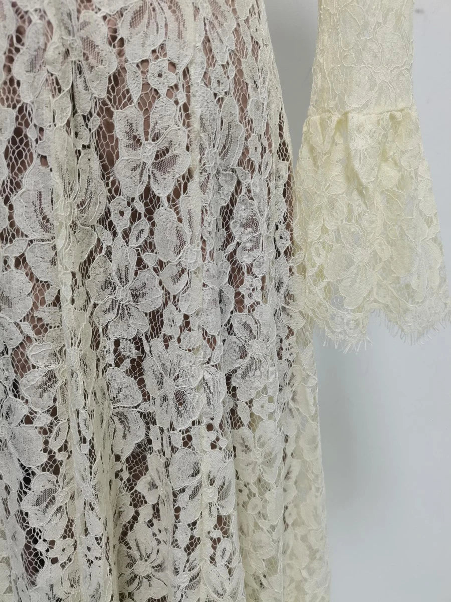 White Lace Dress