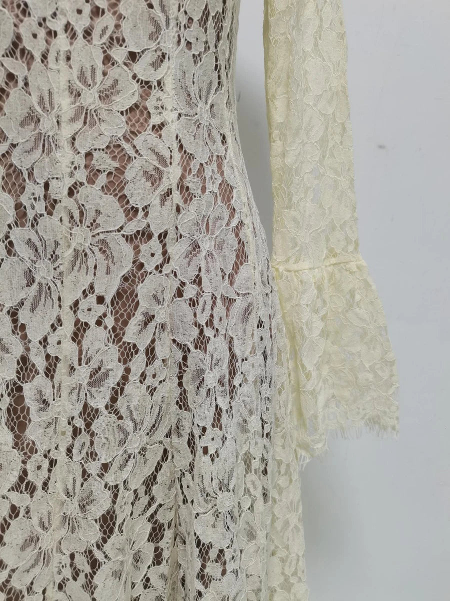 White Lace Dress
