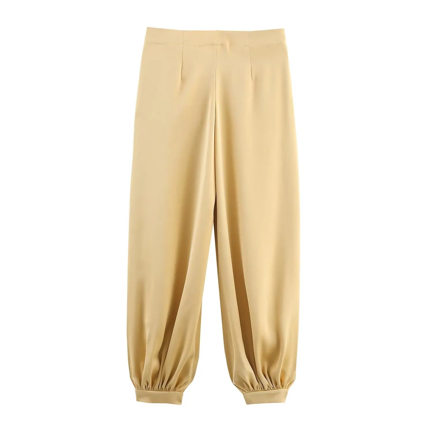 Satin Jogger Pants Set