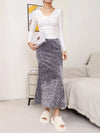 Diana Sequined Long Skirt