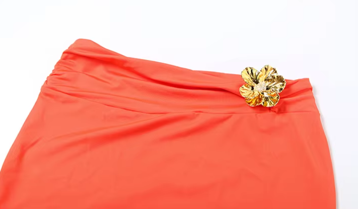 Janet 2 Piece Set with Metal Appliques