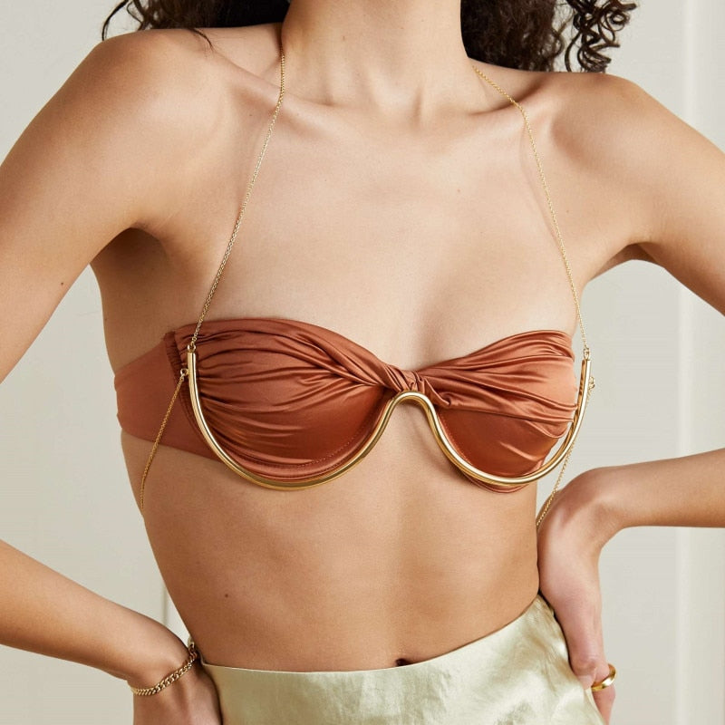 Chain Bra Body Jewelry