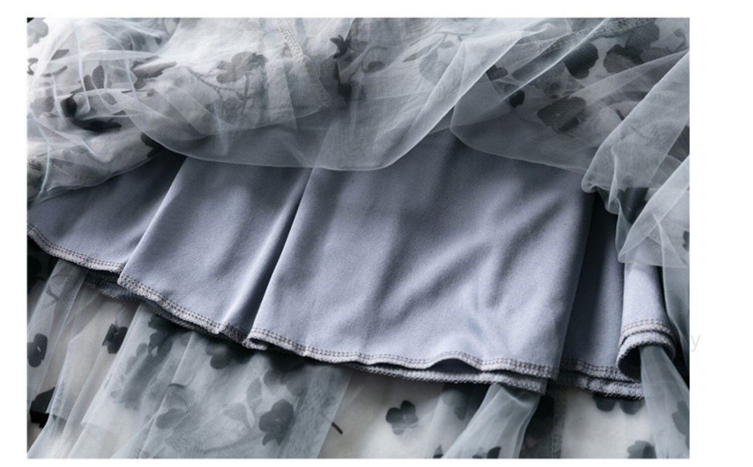 NASIRA 3 Layered Skirt