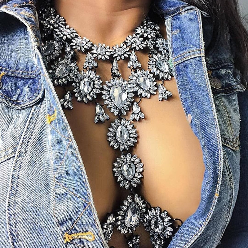 Crystal Body Chain