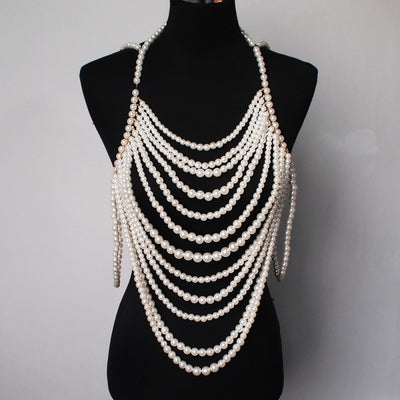 Pearl Collar Top