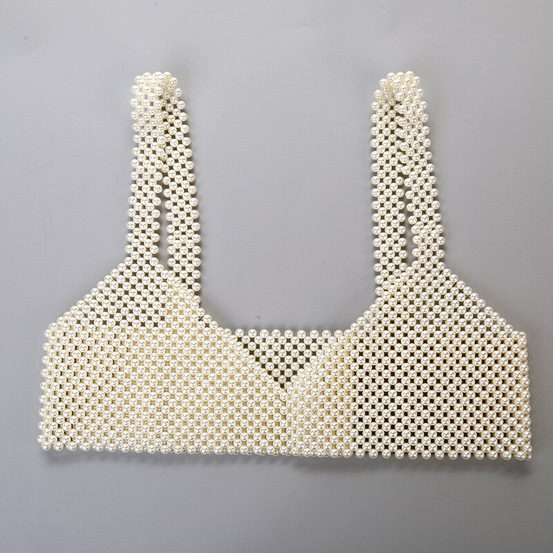 Pearl Vest Crop Top