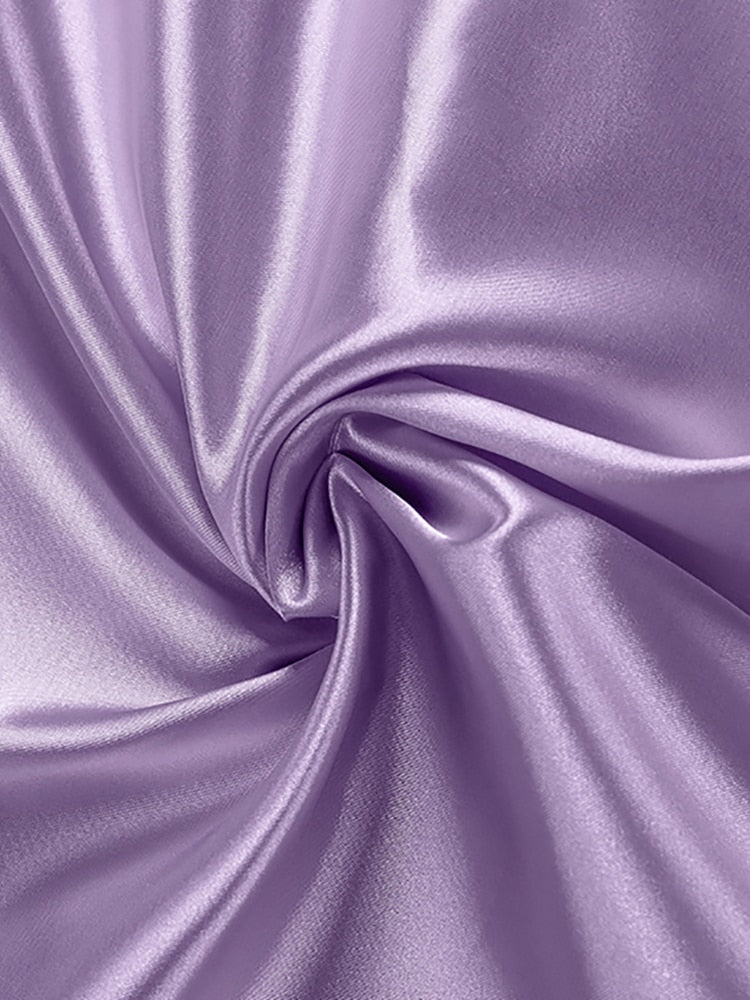 Irma Satin Silk Midi Skirt