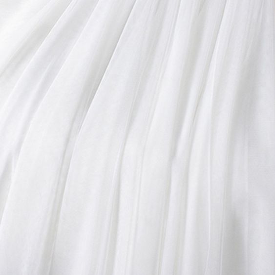 A LINE Long Tulle Skirt