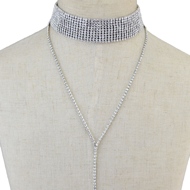 Rhinestone Choker