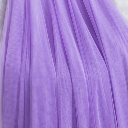A LINE Long Tulle Skirt