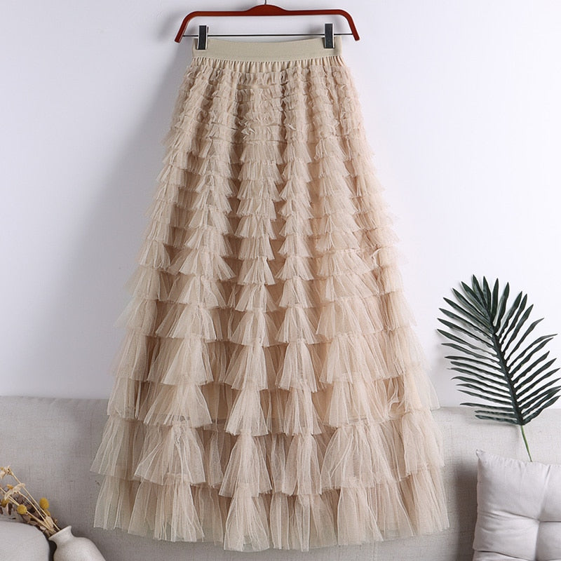 Astrid  Maxi Tulle Skirt