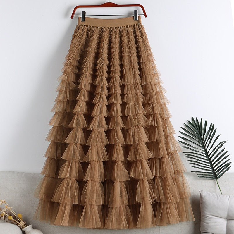 Astrid  Maxi Tulle Skirt