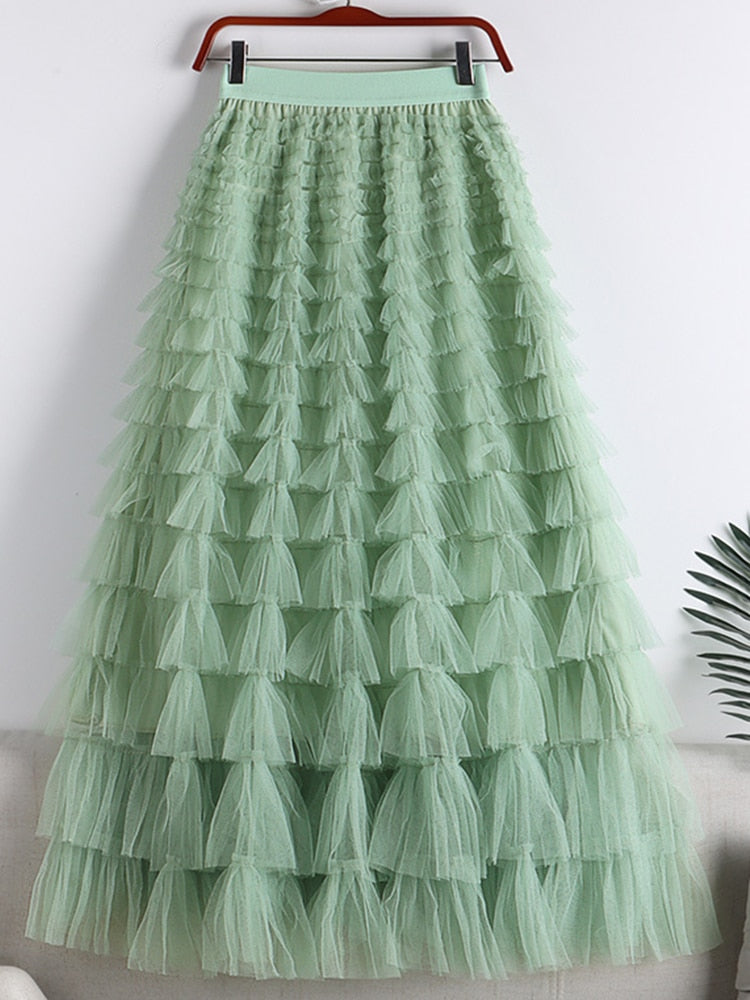 Astrid  Maxi Tulle Skirt