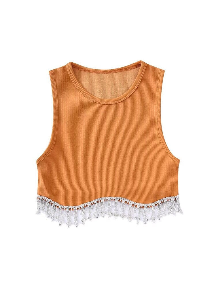 Jenni Crystal Crop Top