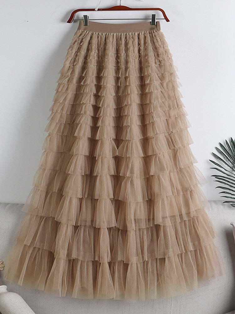 Astrid  Maxi Tulle Skirt