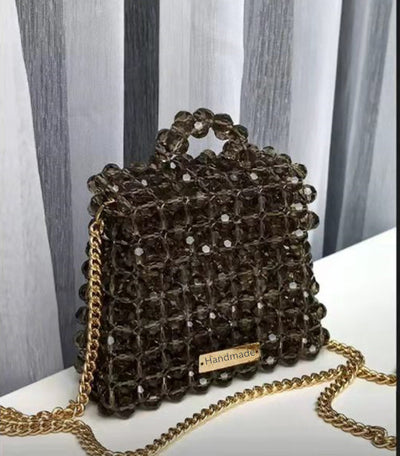 Crystal sbeaded handbag