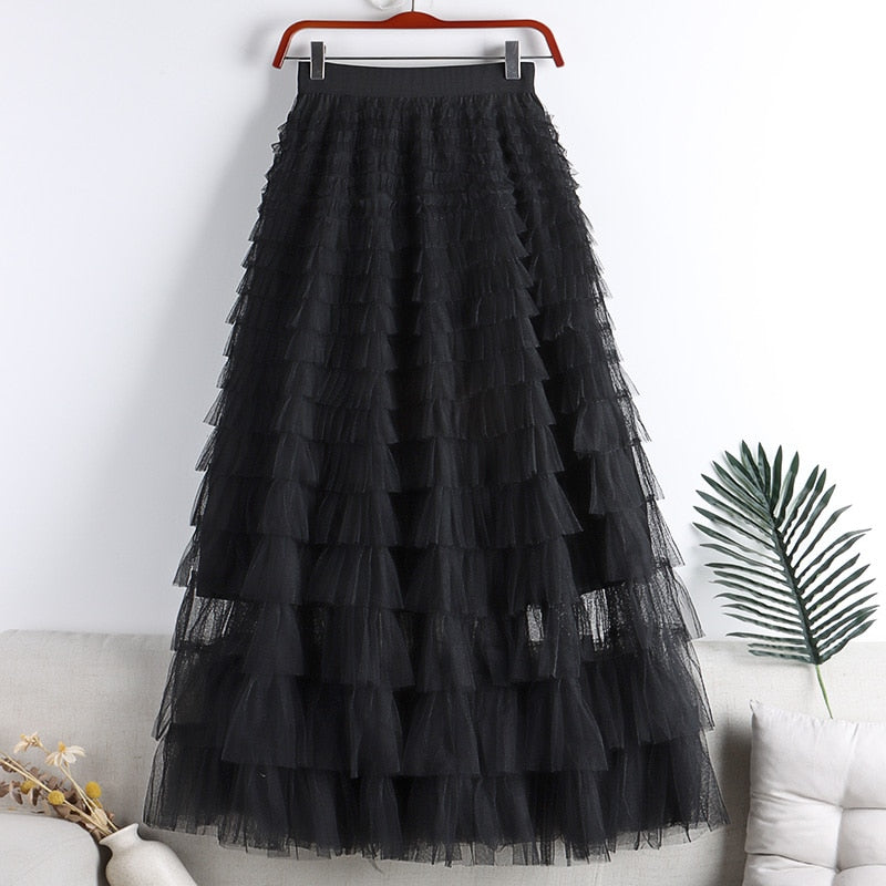 Astrid  Maxi Tulle Skirt