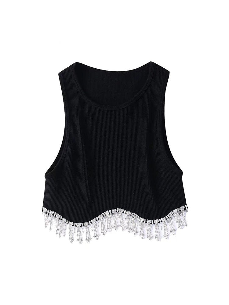 Jenni Crystal Crop Top